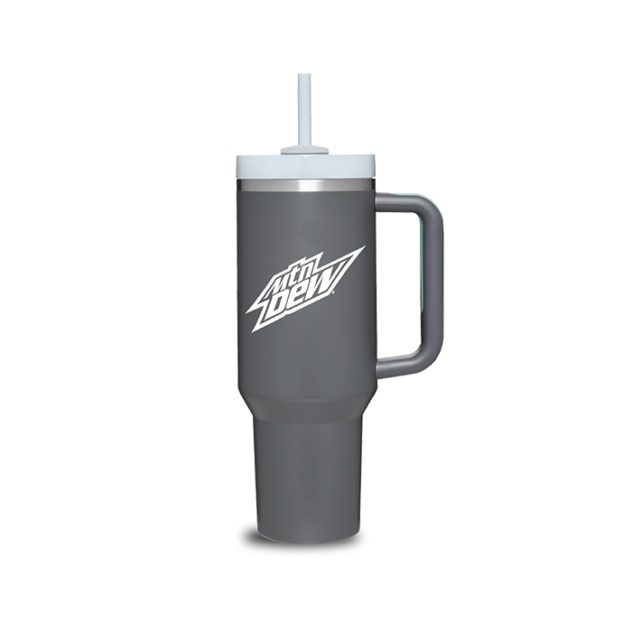 Stanley Mtn Dew 40oz Quencher + 24pk Mtn Dew Zero Sugar