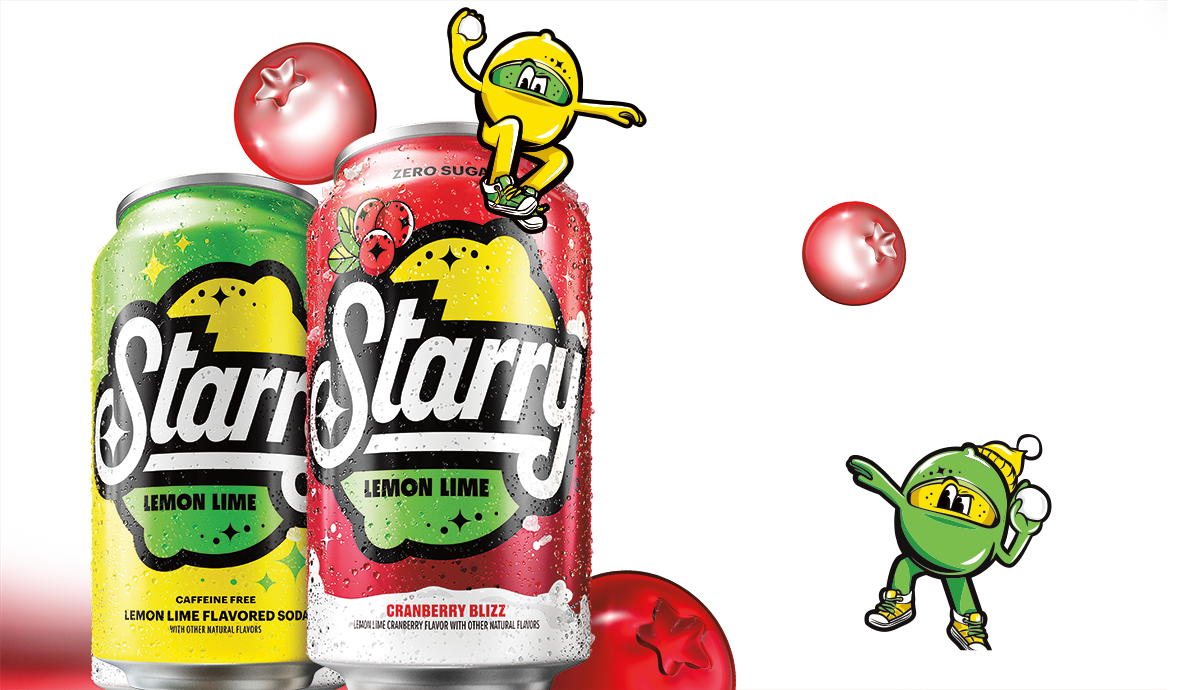 Image of Cranberry Buzz Starry and Lem and Lime in snowball fight.